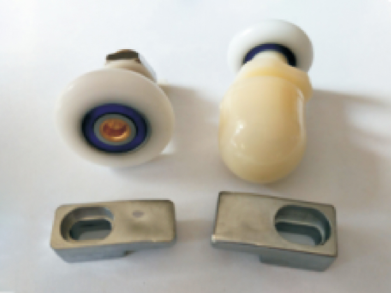 L007 Rulli per porta doccia scorrevole in vetro singoli e singoli