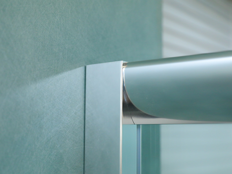 Cabina doccia scorrevole con cornice quadrata con maniglia a doppio foro SQ Cabina doccia scorrevole con cornice quadrata con maniglia a doppio foro SQ