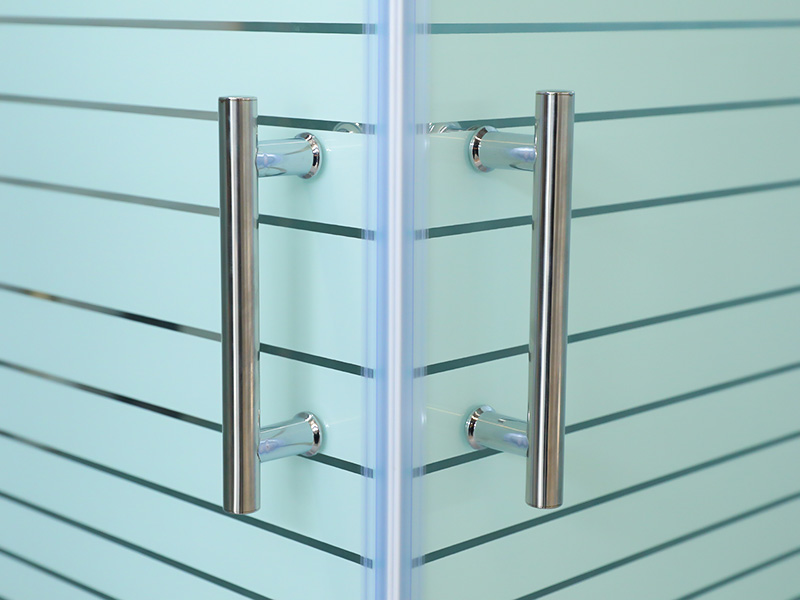 Cabina doccia scorrevole con cornice quadrata con maniglia a doppio foro SQ Cabina doccia scorrevole con cornice quadrata con maniglia a doppio foro SQ