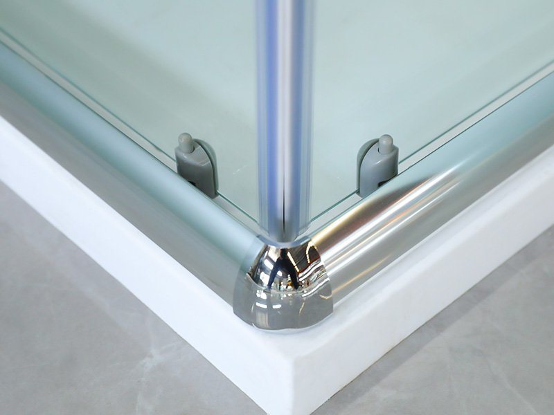 Cabina doccia scorrevole con cornice quadrata con maniglia a doppio foro SQ Cabina doccia scorrevole con cornice quadrata con maniglia a doppio foro SQ