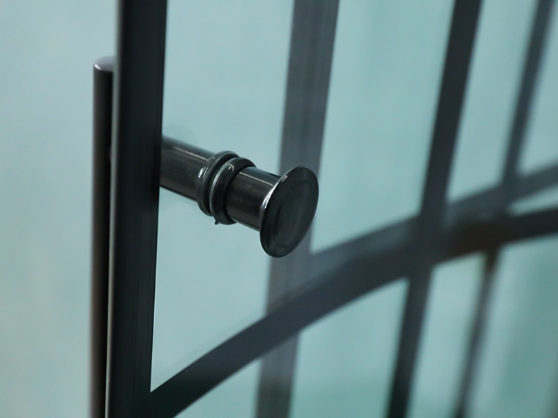 Box doccia scorrevole doppio scorrevole in vetro temperato a forma di arco SE Box doccia scorrevole doppio scorrevole in vetro temperato a forma di arco SE