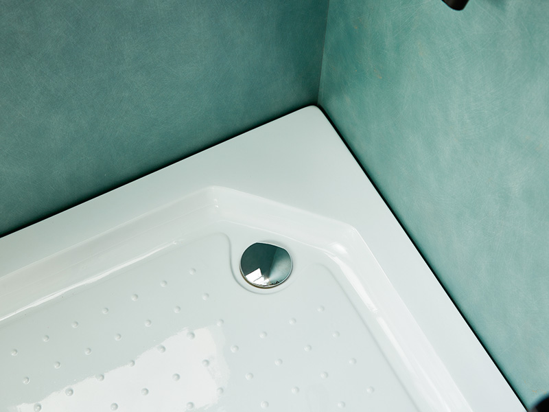 Box Doccia Scorrevole SQ, Vetro Temperato Trasparente, Profilo in Alluminio Nero, Maniglia Doppi Fori, Con Vassoio Box Doccia Scorrevole SQ, Vetro Temperato Trasparente, Profilo in Alluminio Nero, Maniglia Doppi Fori, Con Vassoio