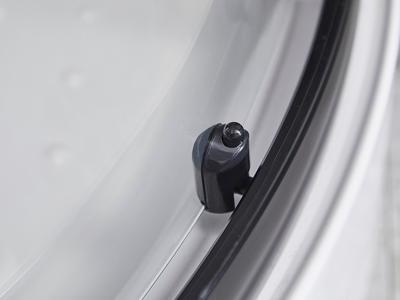 Porta Scorrevole In Vetro SE Per Box Doccia, Profilo In Alluminio Nero Porta Scorrevole In Vetro SE Per Box Doccia, Profilo In Alluminio Nero