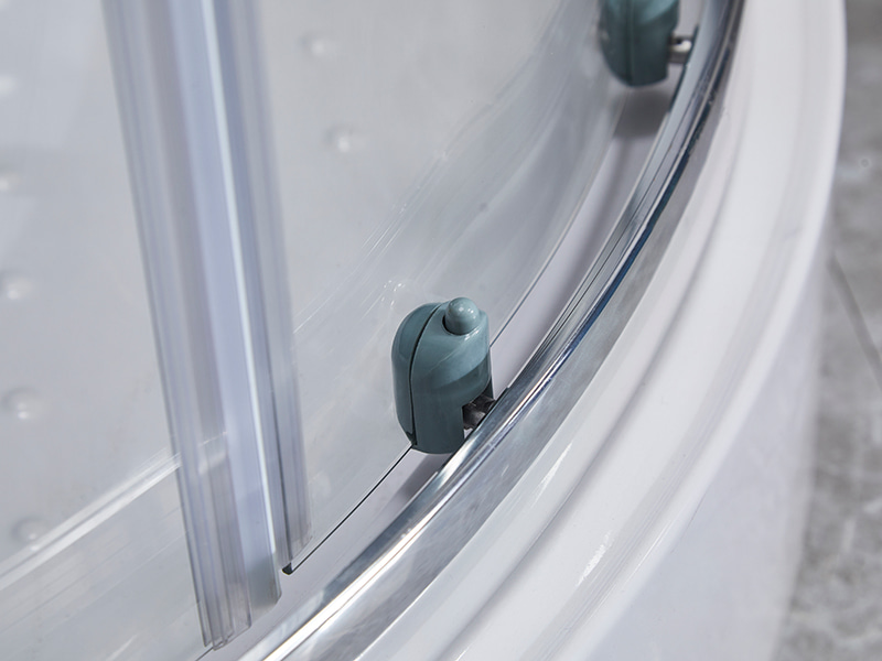 Box doccia scorrevole con profilo in alluminio cromato SE per bagno Box doccia scorrevole con profilo in alluminio cromato SE per bagno