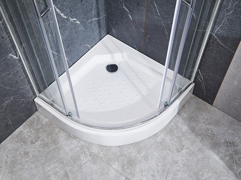 Box doccia scorrevole con profilo in alluminio cromato SE per bagno Box doccia scorrevole con profilo in alluminio cromato SE per bagno